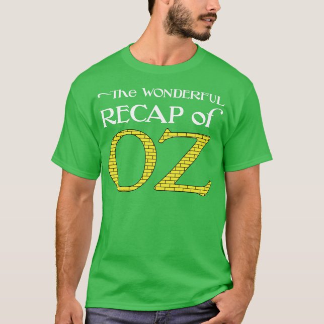 Camiseta oficial de OzRecap (Anverso)