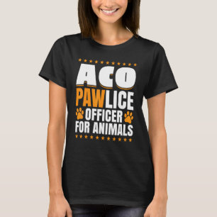 Camiseta Oficial De Patrullas Para Animales Oficina De Cont