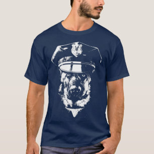 Camiseta Oficial de perro de la policía K9 con Gorra