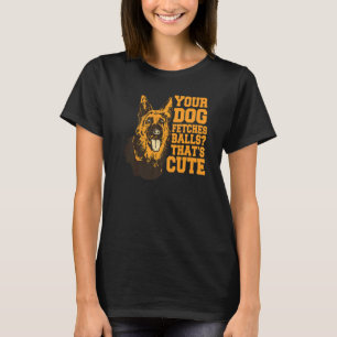 Camiseta Oficial de perro policía K9 Pastor alemán tu perro