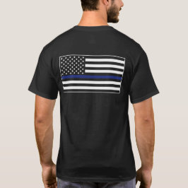 Camiseta Oficial de policía Aplicación de la ley Bandera de