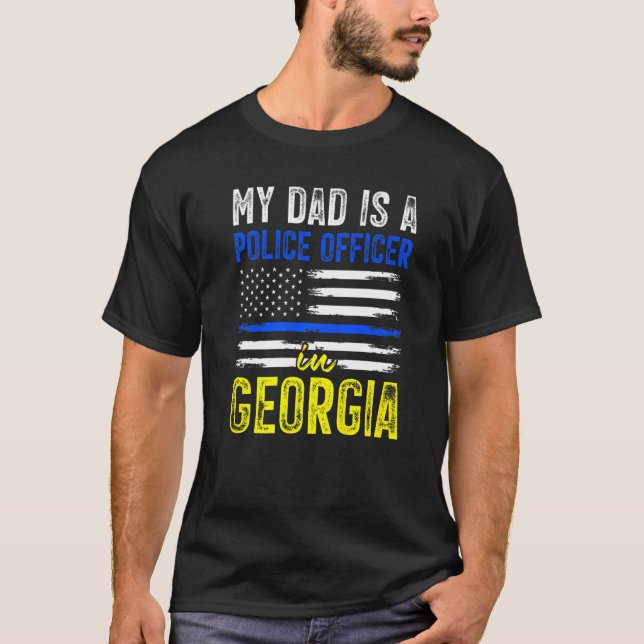 Camiseta Oficial de Policía de Georgia (Anverso)