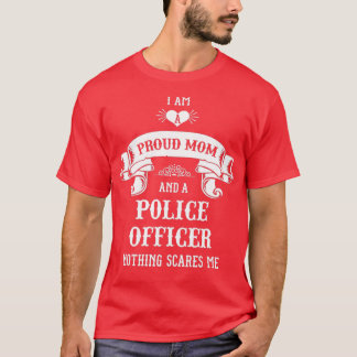 Camiseta Oficial de policía Día de la Madre de mamá