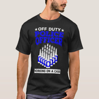 Camiseta Oficial De Policía Fuera De Servicio Trabajando En