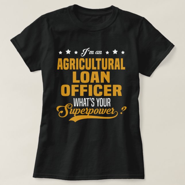 Camiseta Oficial de préstamos agrícolas (Diseño del anverso)