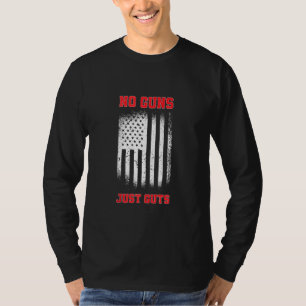 Camiseta Oficial de Prisiones Aplicación de la Ley No Armas
