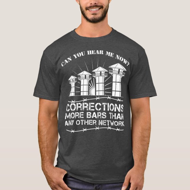 Camiseta Oficial de Prisiones Diciendo Oficial de Prisiones (Anverso)