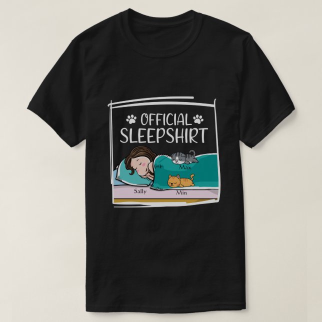 Camiseta oficial de RD - Amante del gato personali (Diseño del anverso)