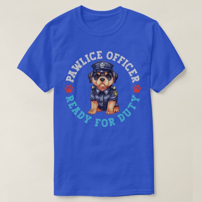 Camiseta Oficial de Rottweiler Pawlice (Diseño del anverso)
