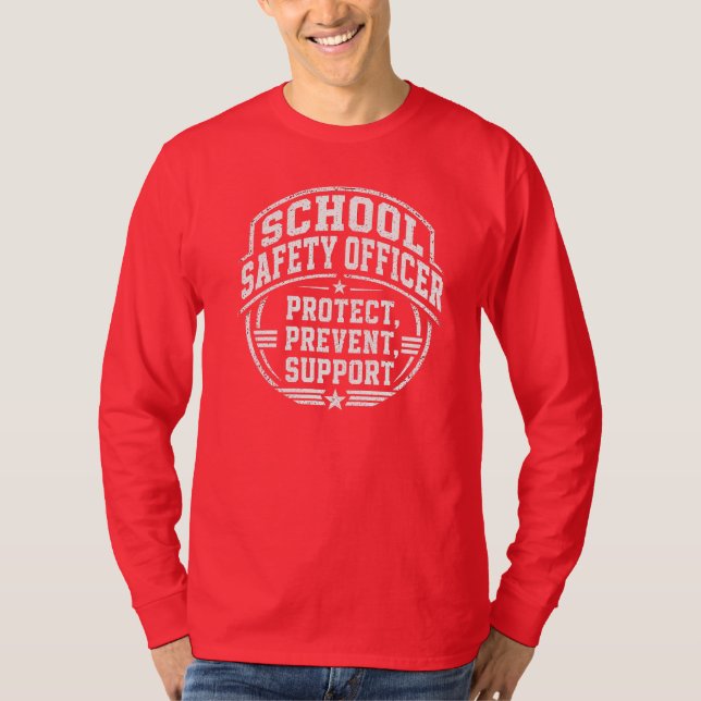 Camiseta Oficial de Seguridad Escolar (Anverso)