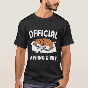 Camiseta oficial de siesta de perro