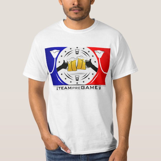 Camiseta oficial de TEAMpreGAME TEAMmember (Anverso)