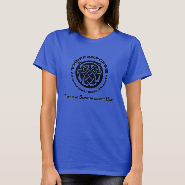 Camiseta oficial de ThePeakPosse (Anverso)