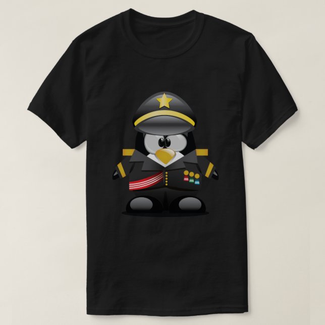 Camiseta Oficial de Tux (Diseño del anverso)
