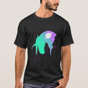 Camiseta oficial de Unicornios cósmicos (negro)