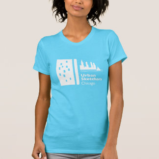 Camiseta oficial de Urban Sketchers Chicago