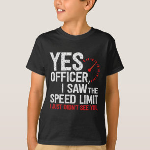 Camiseta Oficial de velocidad - Para entusiastas de automóv