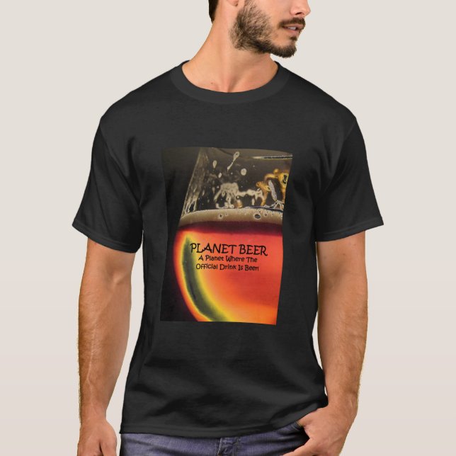 Camiseta oficial del cubilete de la cerveza del (Anverso)