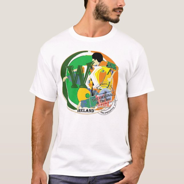 Camiseta oficial del equipo WKC Irlanda (Anverso)