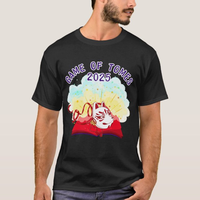 Camiseta oficial del Juego de Tomos 2025 (Anverso)