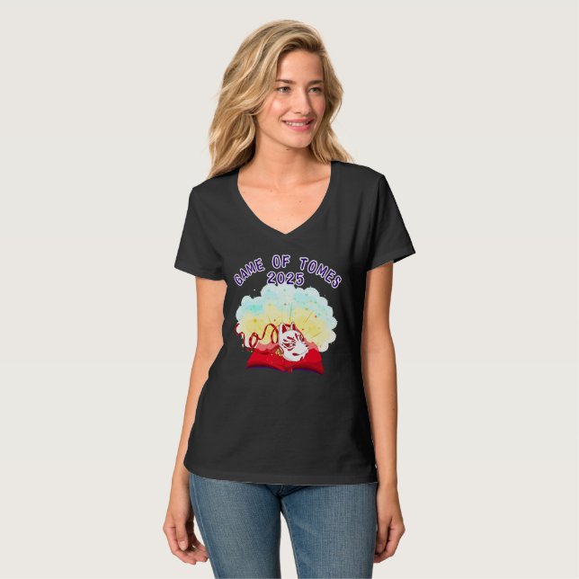 Camiseta oficial del Juego de Tomos 2025 (Anverso completo)