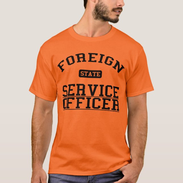 Camiseta Oficial del servicio extranjero - estado (Anverso)