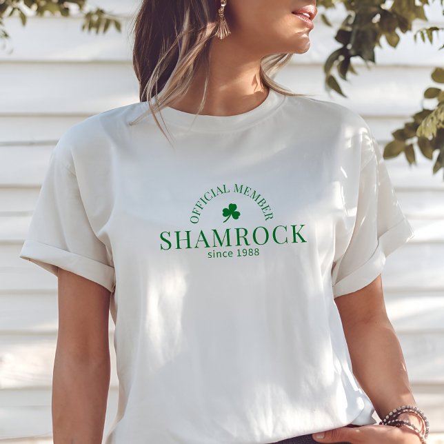 Camiseta oficial del Shamrock Club, Minimalista (Subido por el creador)
