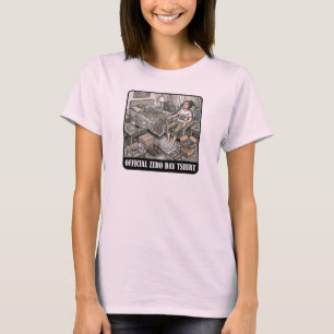 Camiseta Oficial Día Cero divertido cartoon