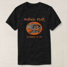 Camiseta oficial Fluffin de la pelusa del búfalo