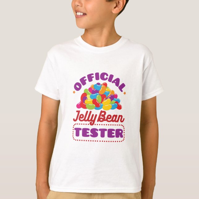 Camiseta Oficial Jelly Bean Tester Easter Candy (Anverso)