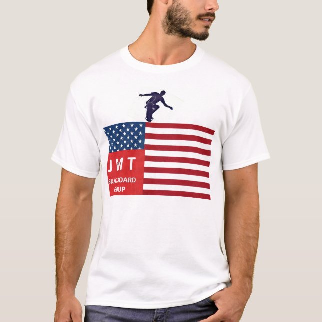Camiseta Oficial JMT SKATEBOARD (Anverso)