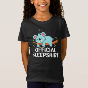 Camiseta Oficial Koala Sleep Shirys Pajamas