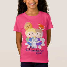 Camiseta oficial "Las Aventuras Esperan"