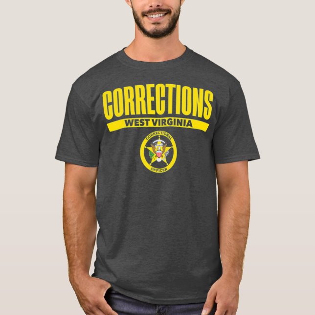 Camiseta Oficial penitenciario de Virginia Occidental Thin  (Anverso)