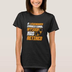 Camiseta Oficial penitenciario jubilado Oficial penitenciar