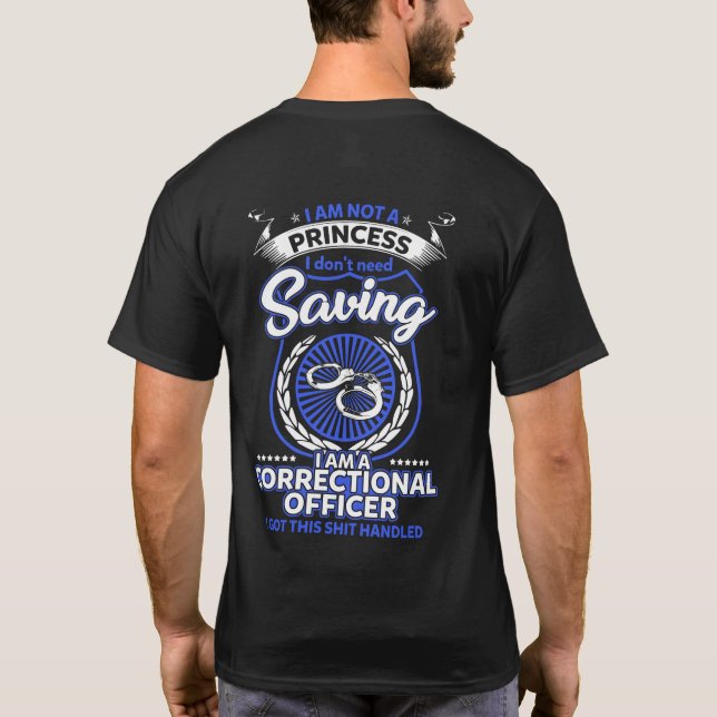 Camiseta Oficial penitenciario Oficial (Reverso)