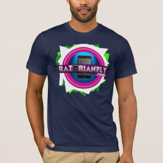 Camiseta Oficial RazorianFly.com Tee - Unisex S (Nav Blue)