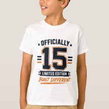 Camiseta Oficialmente 15 Edición Limitada Construi