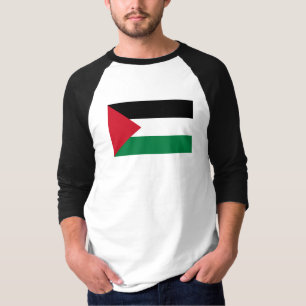 Camiseta oficialmente bandera del Estado de Palestina