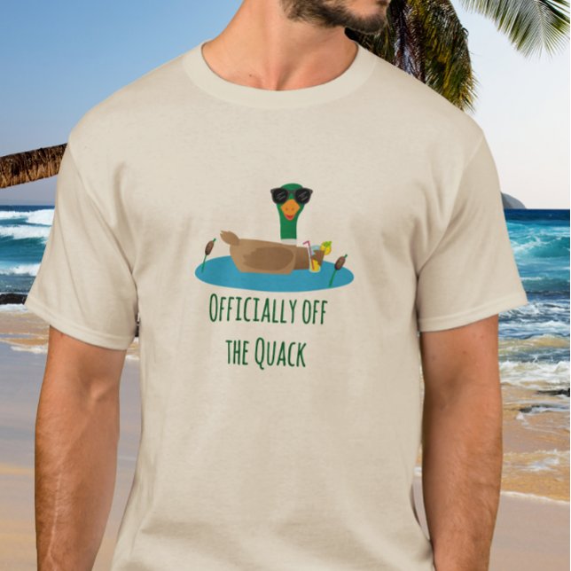 Camiseta Oficialmente fuera del cuac  (Subido por el creador)