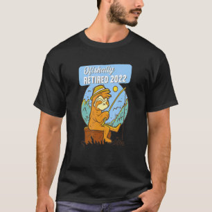 Camiseta Oficialmente Retirado 2022 Jubilación Pesca Pescad