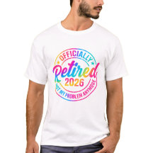Camiseta Oficialmente Retirado 2026