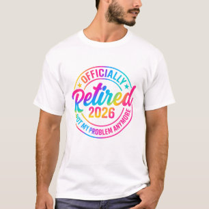 Camiseta Oficialmente Retirado 2026