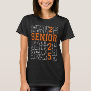 Camiseta Oficialmente Un Senior 2025 Mi Último Primer Día D
