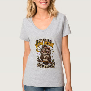Camiseta Oficialmente Una Nueva Mamá El Sueño Es U