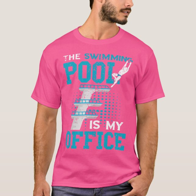 Camiseta Oficina de buceo Springboard Piscina Springboar (Anverso)