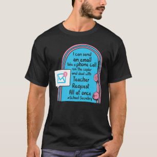 Camiseta Oficina de descripción de empleo del secretario de