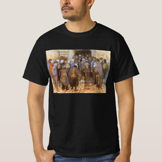 Camiseta Oficina de Lotería Estatal Vincent van Gogh (Diner (Anverso)