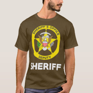 Camiseta Oficina de Sheriffs Adjunto para la Oficina de Ser