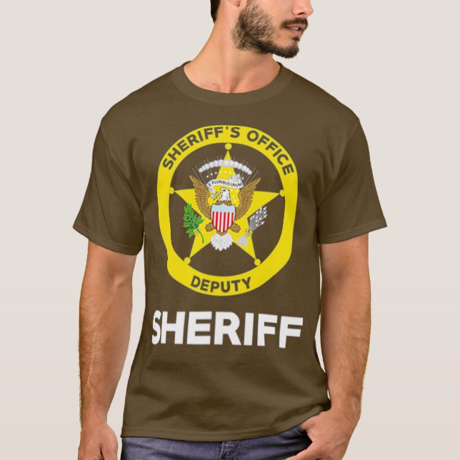 Camiseta Oficina de Sheriffs Adjunto para la Oficina de Ser (Anverso)